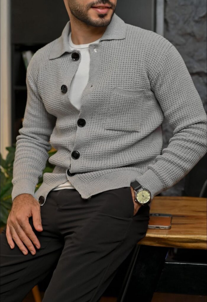 WhatsApp Image 2026-10-25 at 1.33.47 PM (2) knitwear cardigan - الصورة 1